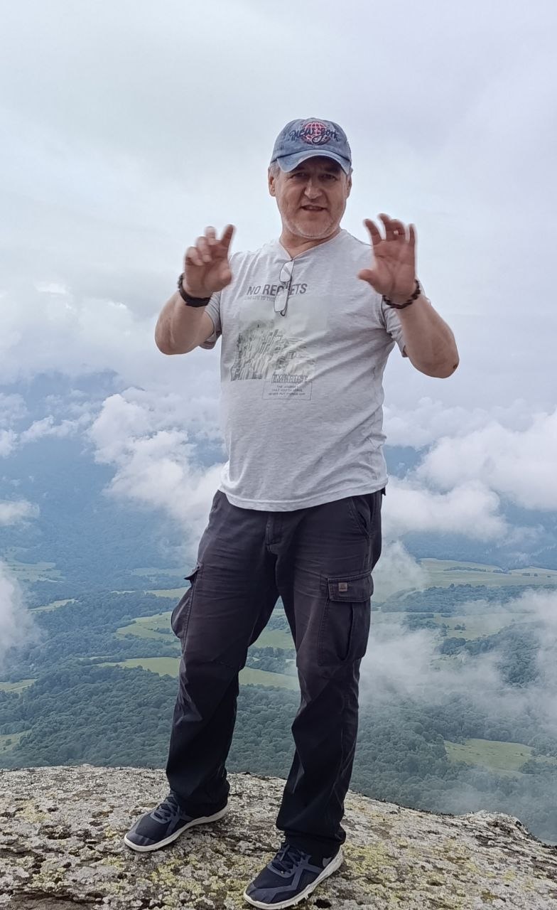 Андрей Акмен в горах